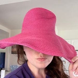 Pink Sun hat